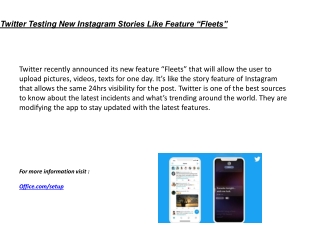 Twitter Testing New Instagram Stories Like Feature “Fleets”
