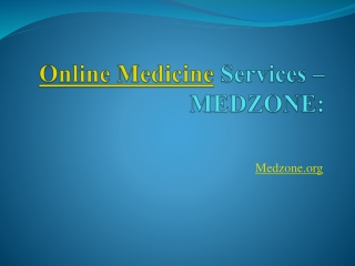 Online Medicine