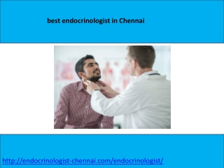 best endocrinologist in Chennai