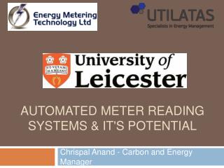 Automated meter Reading systems &amp; it's potential
