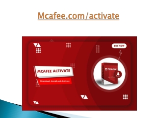 mcafee.com/activate