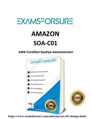 2020 SOA-C01 dumps - SOA-C01 Questions Answers - Examsforsure.com