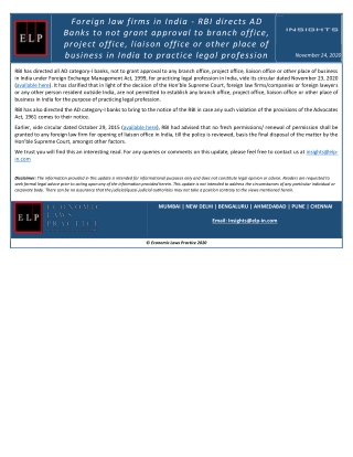 ELP-Corporate-Update-RBI-directive-on-foreign-law-firms-in-India