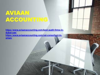 Aviaan Accounting Dubai based Auditing & Accounting firm