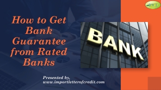 BG MT760 – International Bank Guarantee – Bank Guarantee Providers