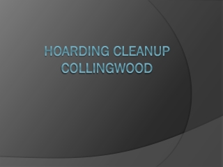 Hoarding Cleanup Collingwood