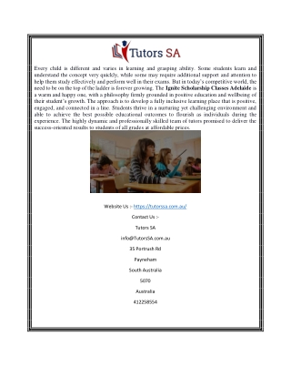 Best and Qualified Private Tutors in Adelaide