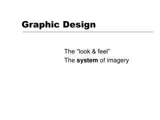 Graphic designing