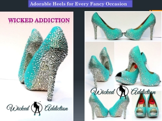 Custom Bridesmaid Shoes - Wicked Addiction