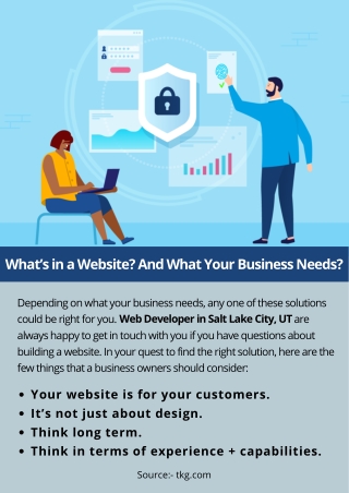 What’s in a Website (and What Your Business Needs)