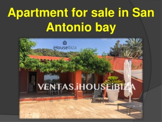 Apartment for sale in San Antonio bay