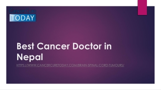 Best Cancer Doctor in Nepal