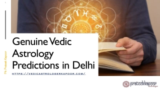 Genuine Vedic Astrology Predictions in Delhi