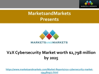 V2X Cybersecurity Market worth $2,798 million by 2025