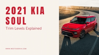 2021 Kia Soul Trim Levels