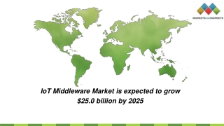 IoT Middleware Market– Industry Analysis and Forecast (2020-2025)