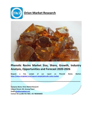 Phenolic Resins Market Research and Forecast 2020-2026