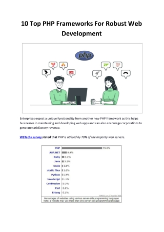 Top 10 PHP Framework For Robust Web Development | Laravel | Symfony | Yii | Phalcon