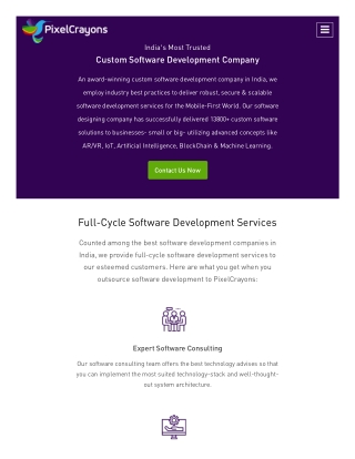 India’s Most Trusted Custom Software Development Company