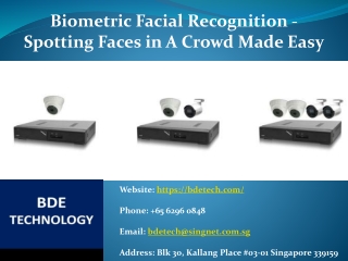 Biometric Facial Recognition - Spotting Faces in A Crowd Made Easy.