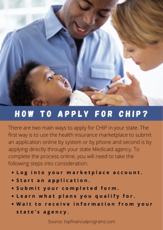 How To Apply For CHIP ?