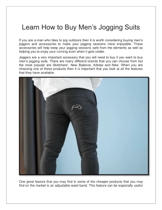 Men’s Joggers Online shopping websites