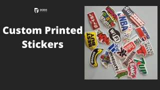Get Quality Custom Printed Stickers | Retail Packaging