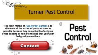 Turner Pest Control Helps you in protecting from pests