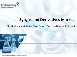 Syngas and Derivatives Market To Reach 256,605 MWth by 2024