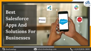 Best Salesforce Apps And Solutions For Businesses