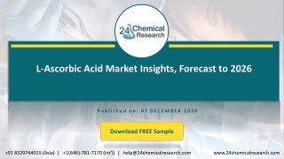 L-Ascorbic Acid Market Insights, Forecast to 2026