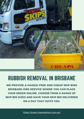 Rubbish Removal in Brisbane