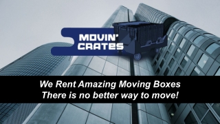 Reusable Rental Moving Boxes Dallas - Movin' Crates