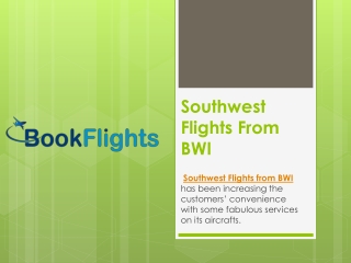 Southwest Flights From BWI