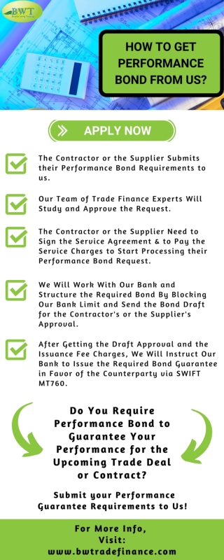 Infographics – How to Get Performance Bond