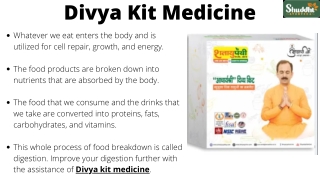 divya kit  medicine