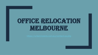 Office Relocation Melbourne