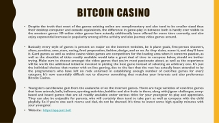 Bitcoin Casino