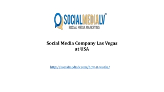 Social Media Company Las Vegas at USA