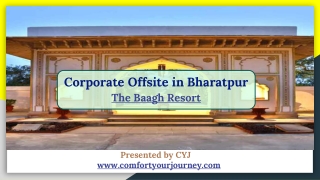 Destination Wedding in Bharatpur | Luxury Resorts in Bharatpur