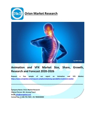 Animation and VFX Market Research and Forecast 2020-2026