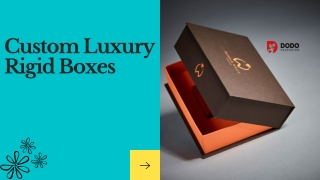Get Unique Custom Printed Rigid Boxes | Product Packaging