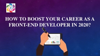 How to Boost your Career as a Front-End Developer in 2020?