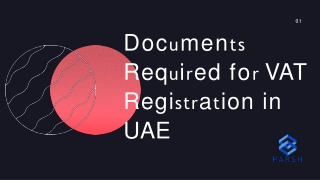 Documents Required for VAT Registration in UAE