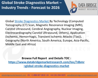 Stroke diagnostics market