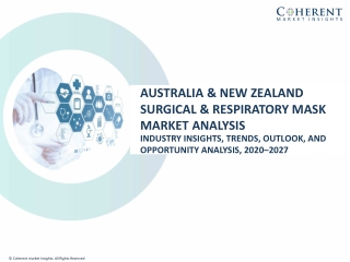 Australia & New Zealand Surgical & Respiratory Mask Market Analysis-2027