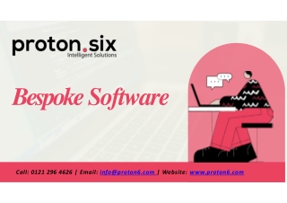 Proton6 - Bespoke Software