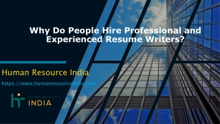 Resume Writing Services