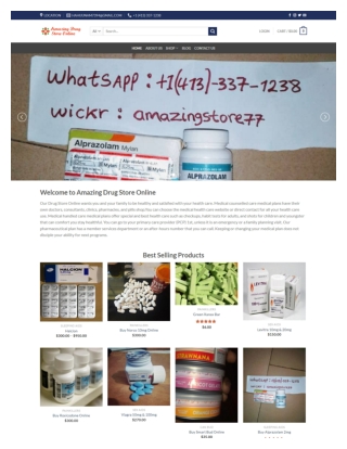 Amazing Drug Store Online | Buy Oxycodone Online. 1 (413) 337-1238