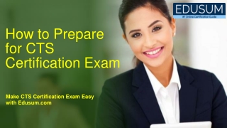 How to Prepare for AVIXA CTS Certification Exam?